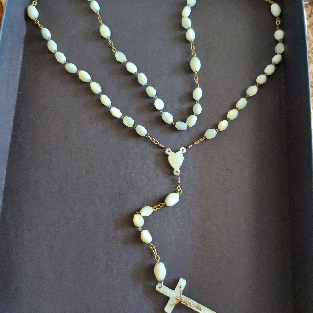 Mother Of Pearl Rosary Mother Of Pearl Rosary